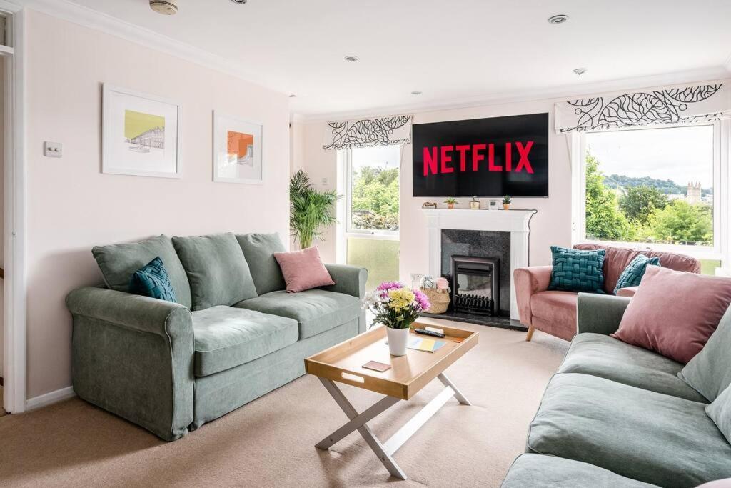 Stunning 4 Bedroom House In Central Bath Buitenkant foto